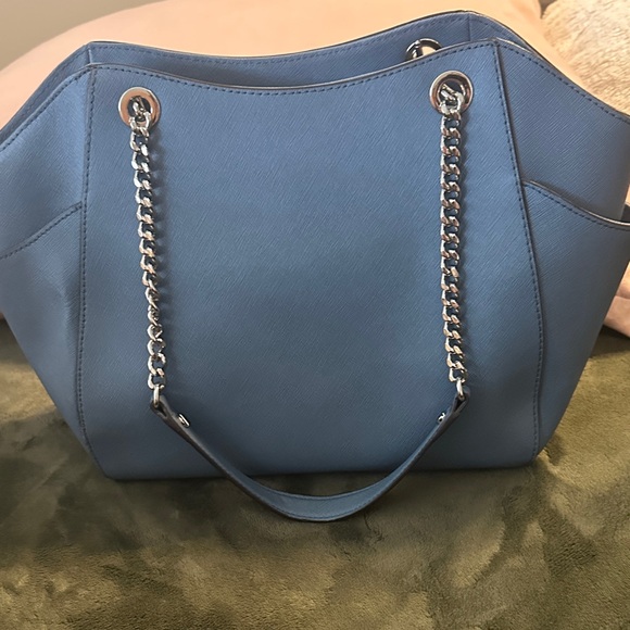 Michael Kors Blue Shoulder Bag - Picture 5 of 6